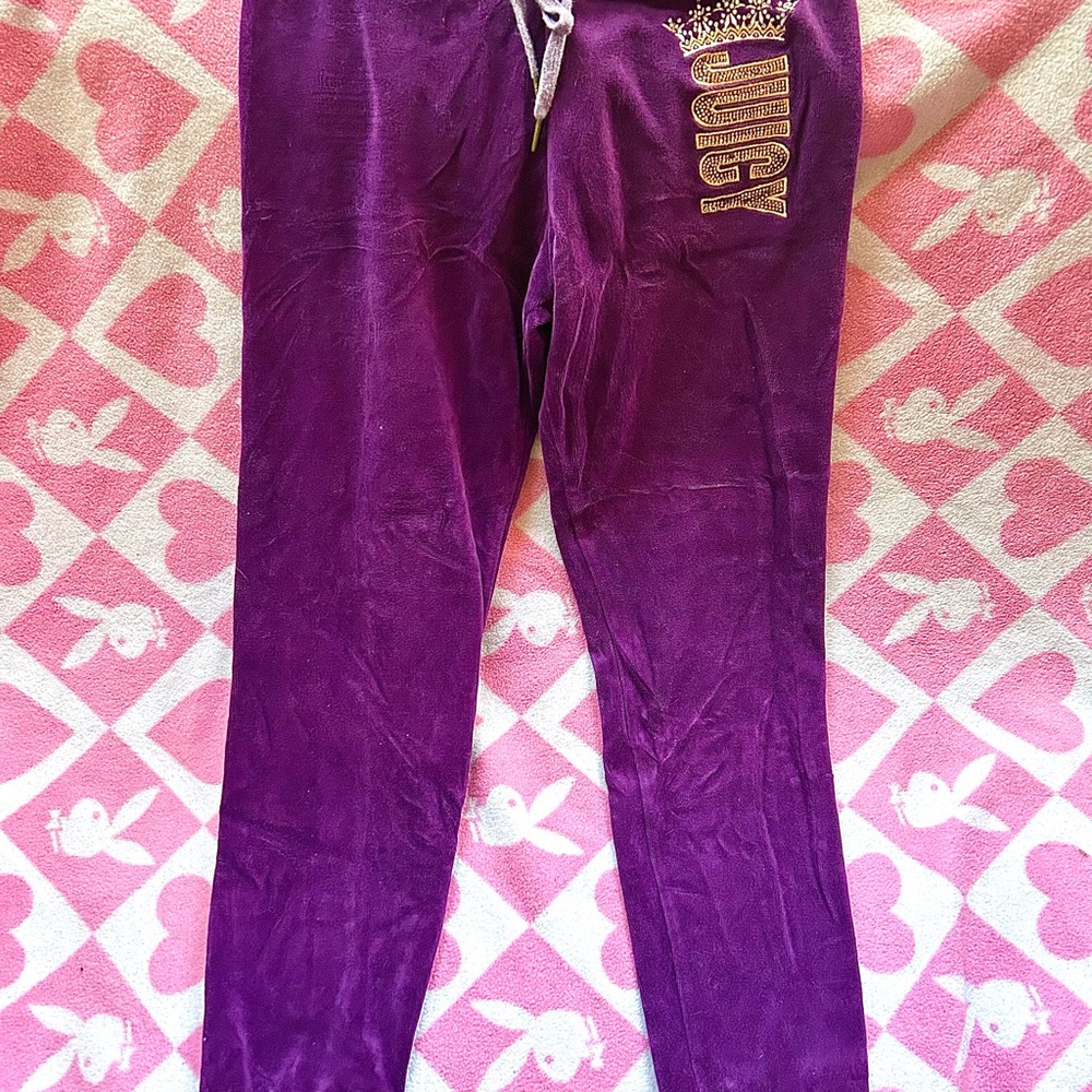 Juicy Couture Royal Purple Women’s Joggers Size Small